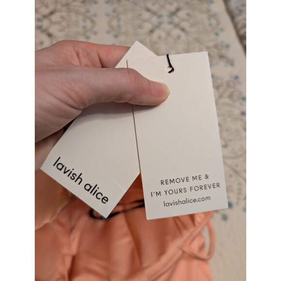 Lavish Alice Womens Pink Pleated Sweetheart Corset Sheath Dress US8 org. $298 - Picture 6 of 10